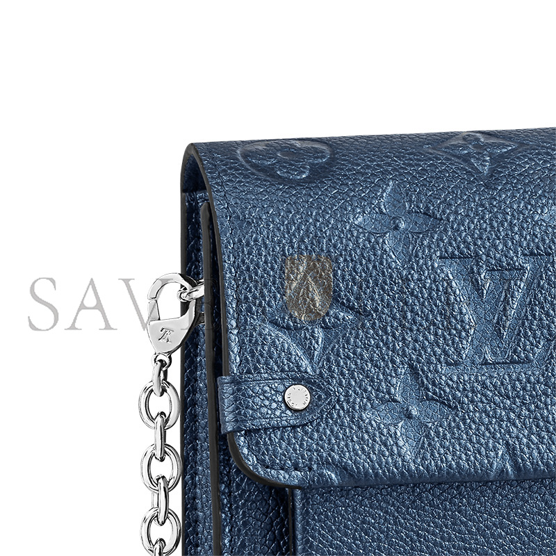 l0*is V*t0n platine monogram empreinte vavin chain wallet silver hardware m59077 (19*12*4cm)